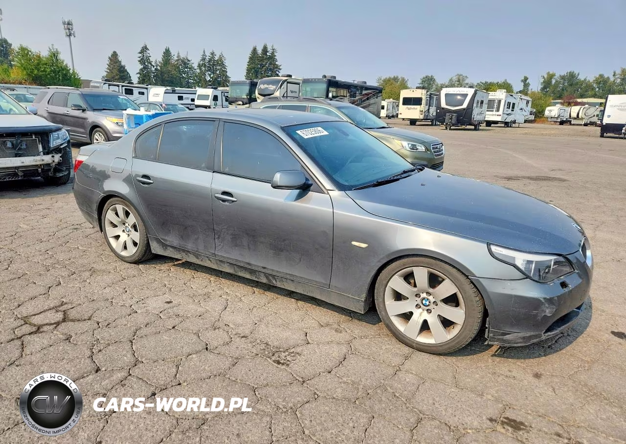 2005 BMW 530 I VIN:WBANA73555CR59657 - 4