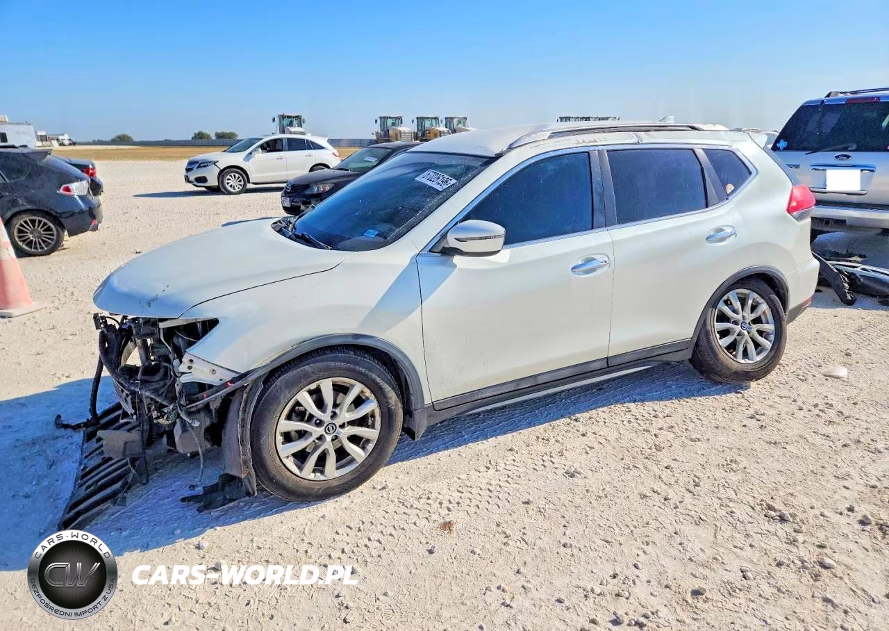 2017 Nissan Rogue Sv VIN:5N1AT2MT0HC862376 - 1