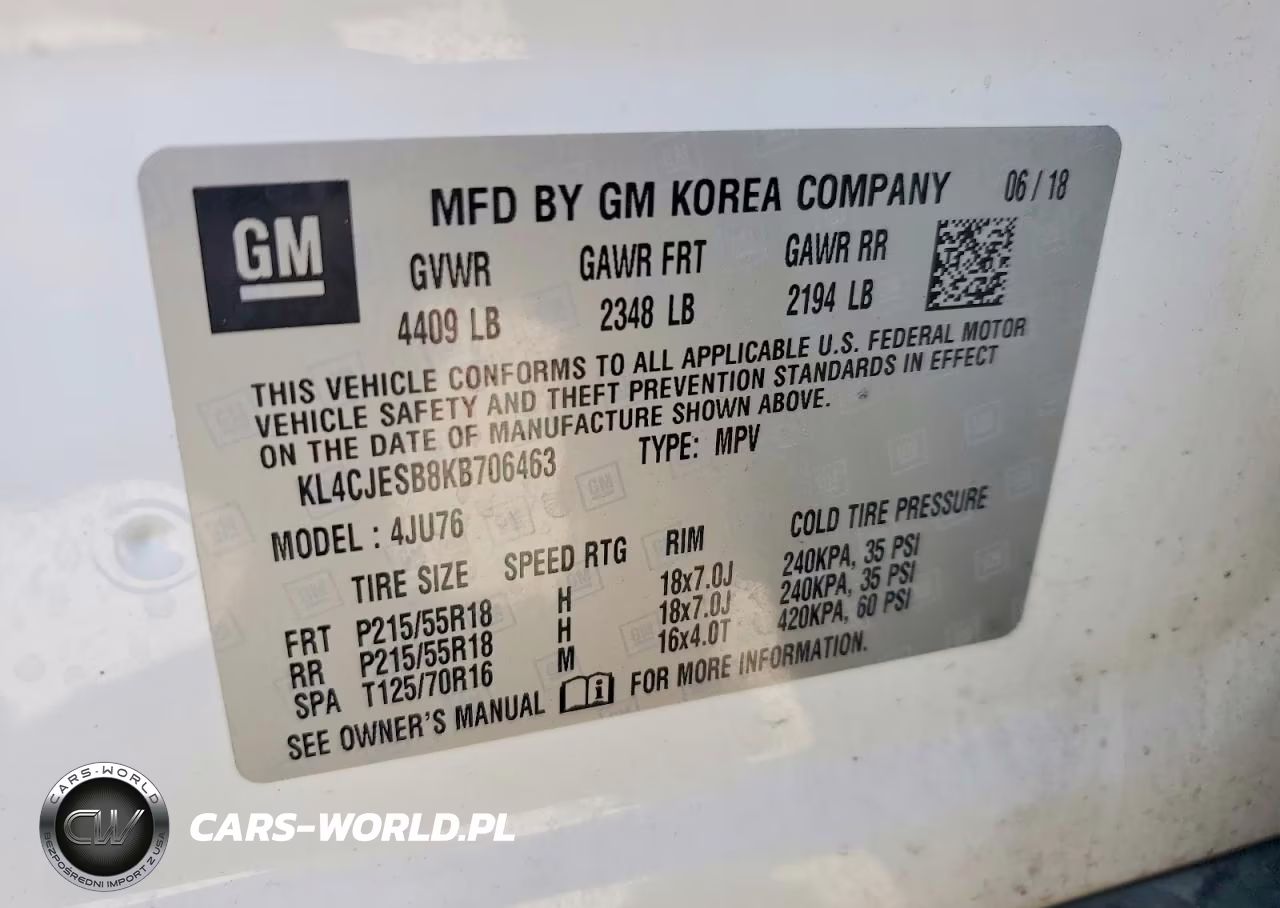 2019 Buick Encore Preferred VIN:KL4CJESB8KB706463 - 14