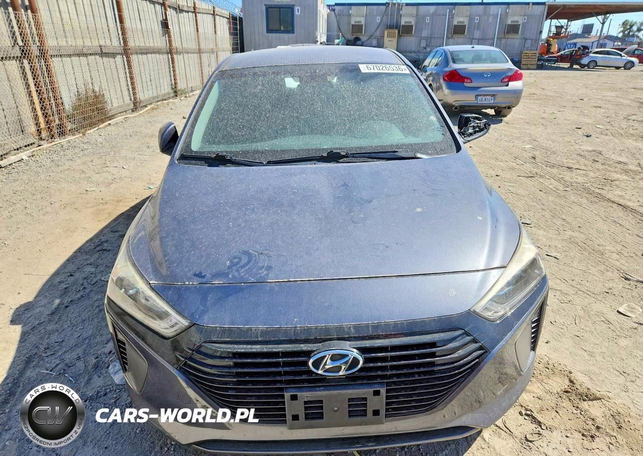 2017 Hyundai Ioniq Blue VIN:KMHC65LC8HU050336 - 5