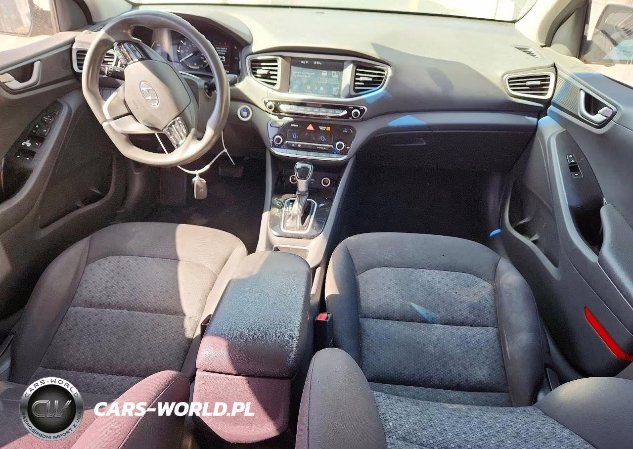 2017 Hyundai Ioniq Blue VIN:KMHC65LC8HU050336 - 8