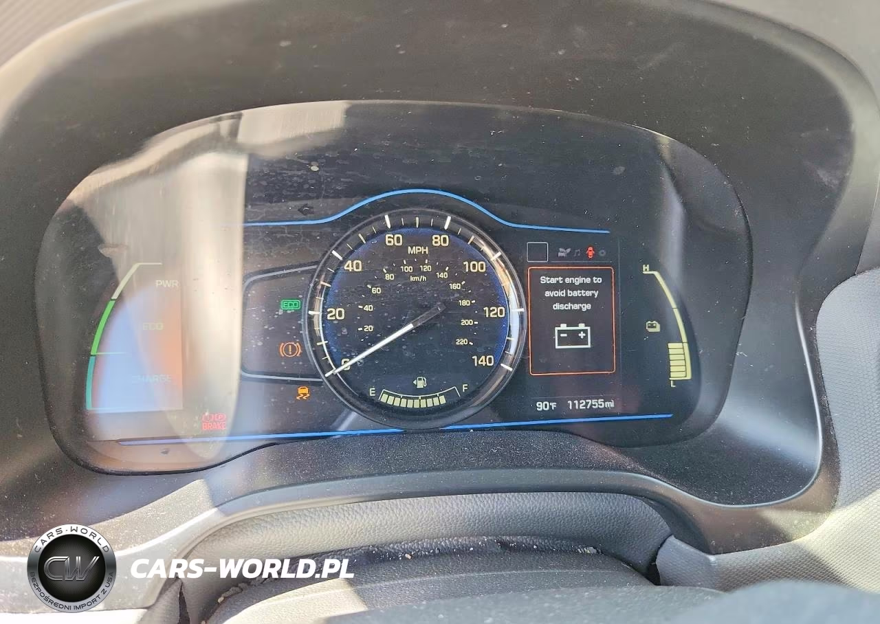 2017 Hyundai Ioniq Blue VIN:KMHC65LC8HU050336 - 9
