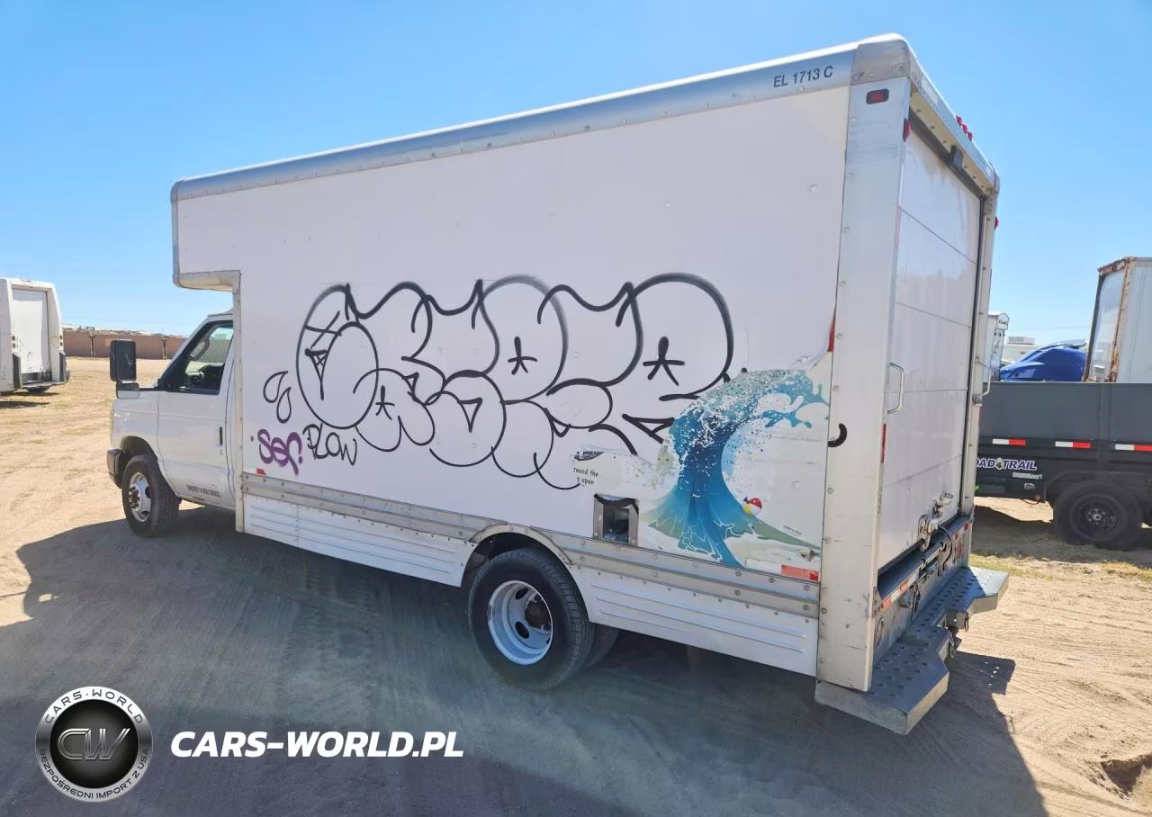 2009 Ford E450 Box Truck VIN:1FDXE45S09DA10384 - 2