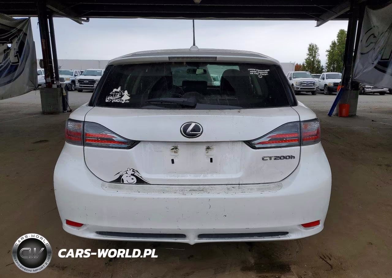 2011 Lexus Ct 200 VIN:JTHKD5BH1B2045628 - 6