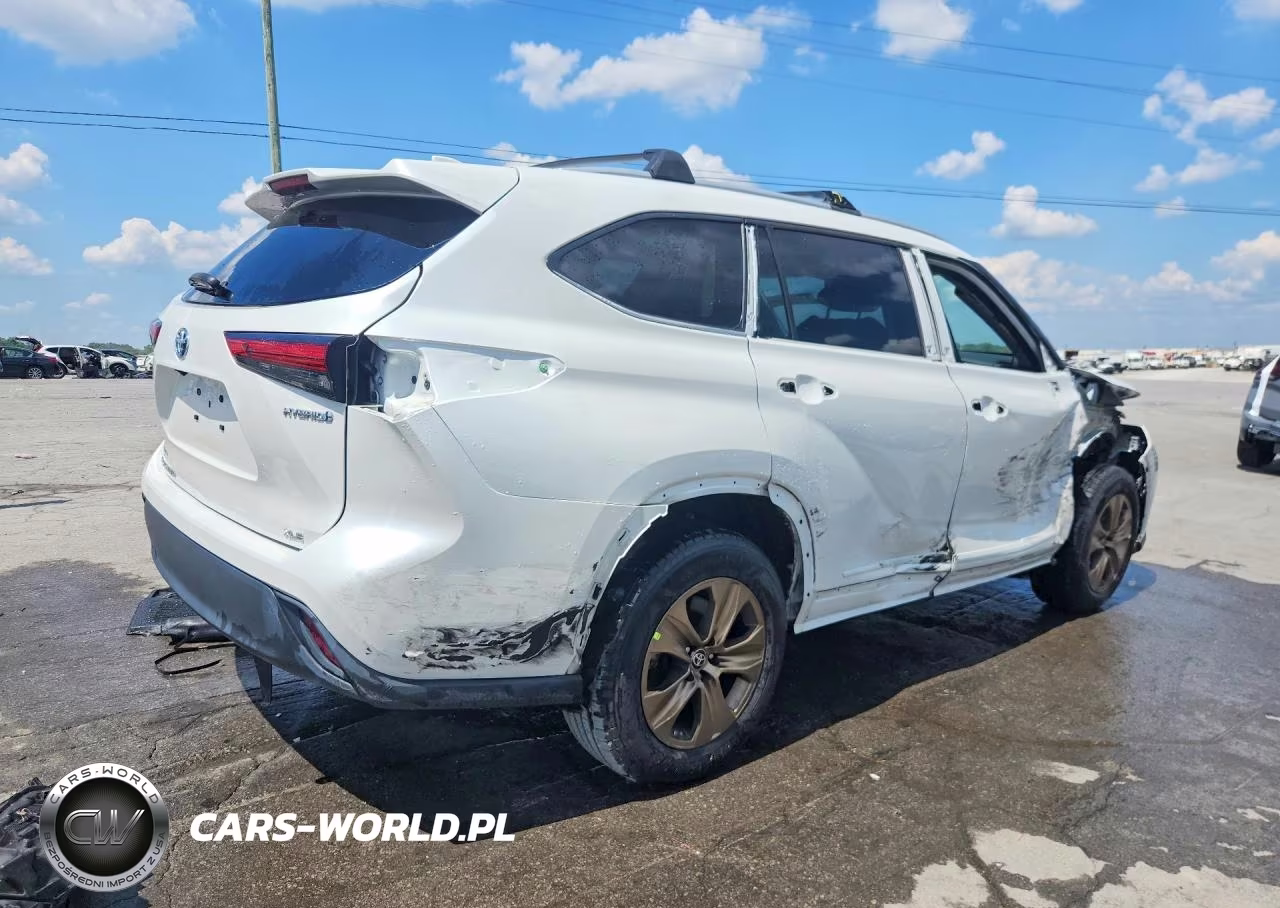 2023 Toyota Highlander Hybrid Bronze Edition VIN:5TDABRCH8PS112671 - 3