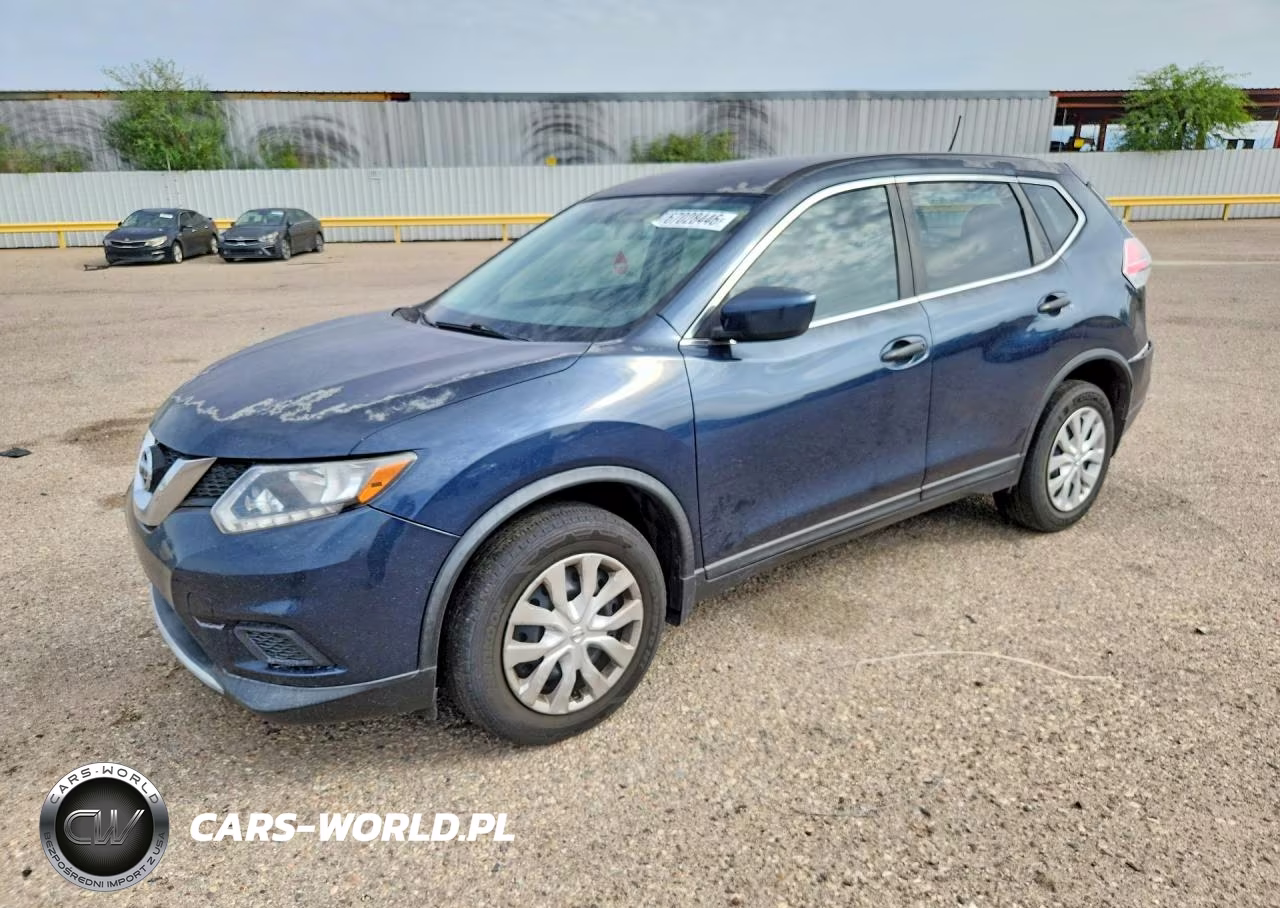 2016 Nissan Rogue S VIN:KNMAT2MT8GP720210 - 1