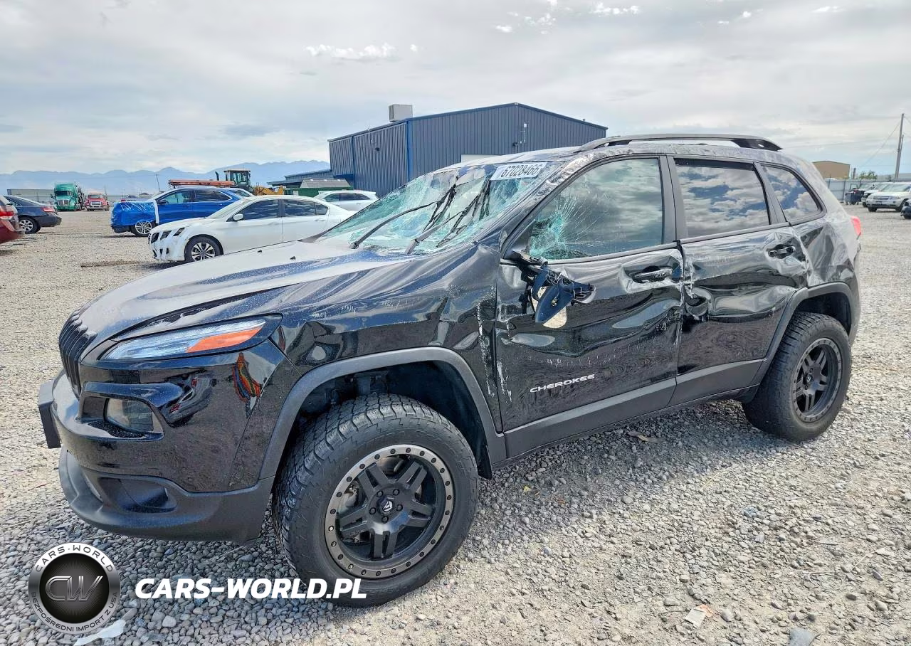 2018 Jeep Cherokee Overland VIN:1C4PJMJX0JD502726 - 1