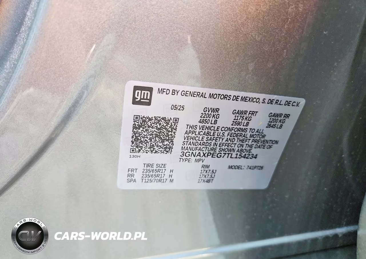 2026 Chevrolet Equinox Lt VIN:3GNAXPEG7TL154234 - 13