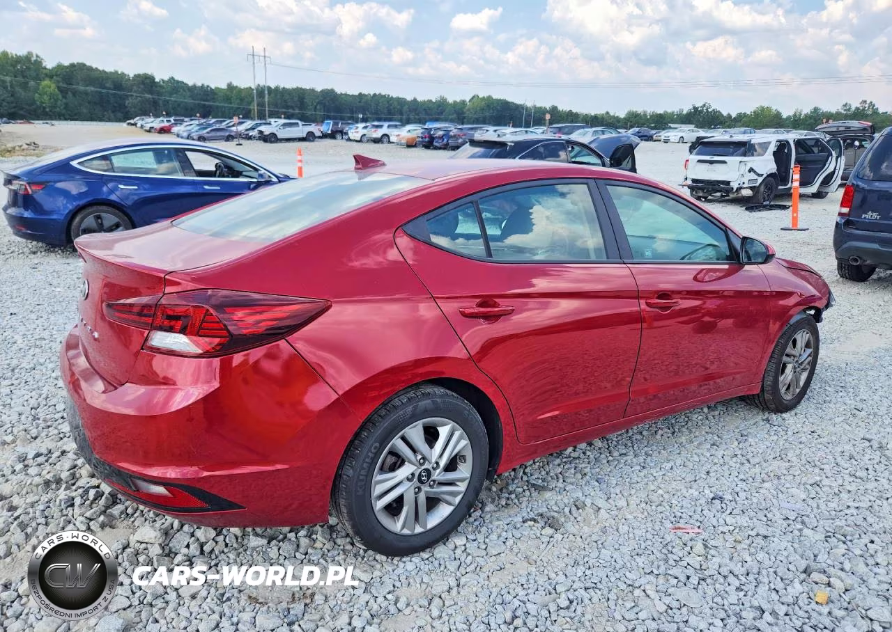 2020 Hyundai Elantra Sel VIN:KMHD84LF9LU895921 - 3