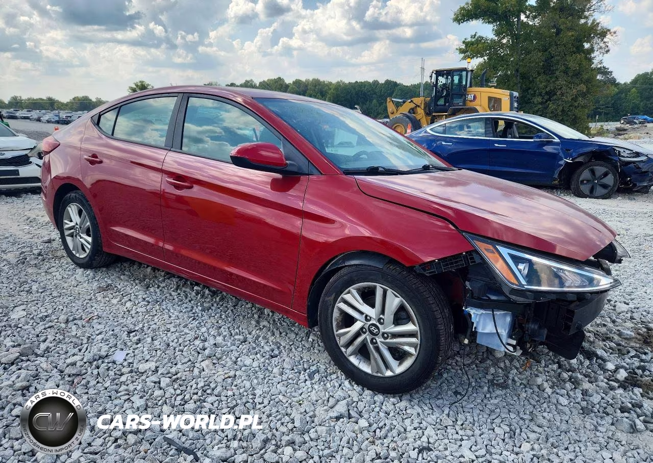 2020 Hyundai Elantra Sel VIN:KMHD84LF9LU895921 - 4