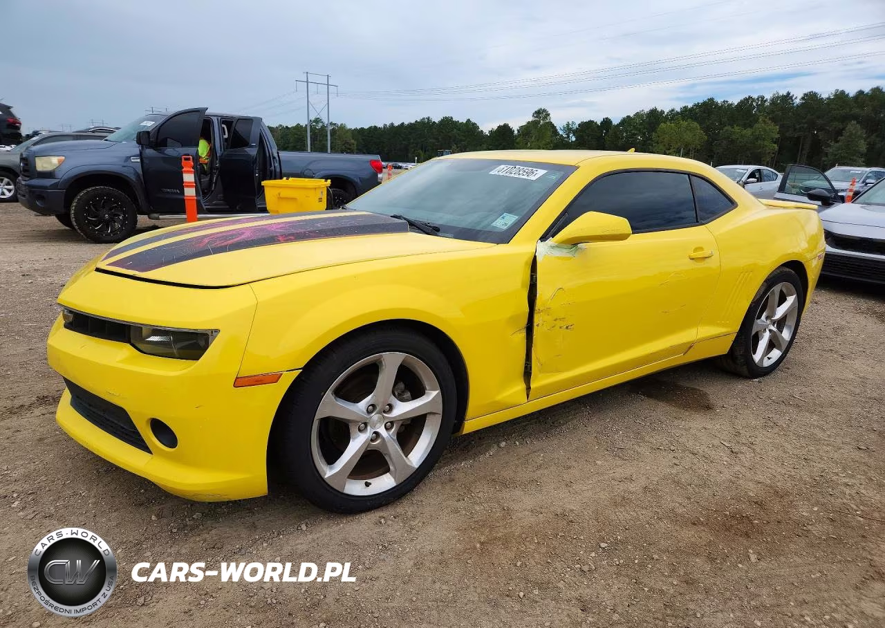 2015 Chevrolet Camaro Lt VIN:2G1FD1E34F9225665 - 1