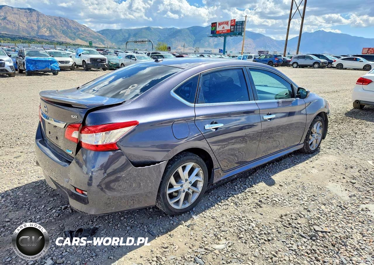 2013 Nissan Sentra S VIN:3N1AB7AP0DL668878 - 3