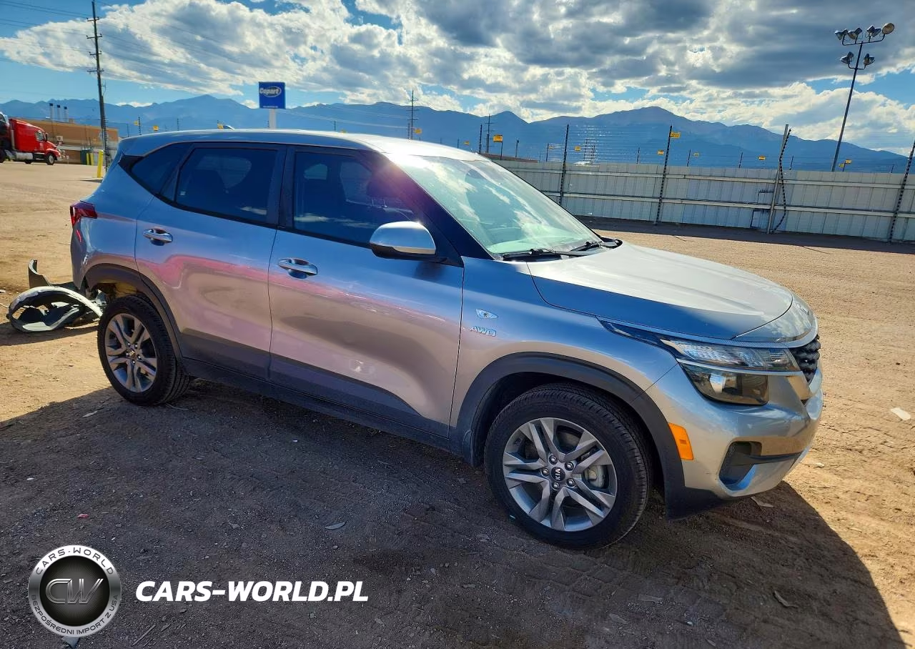 2021 Kia Seltos Lx VIN:KNDEPCAA0M7095893 - 4