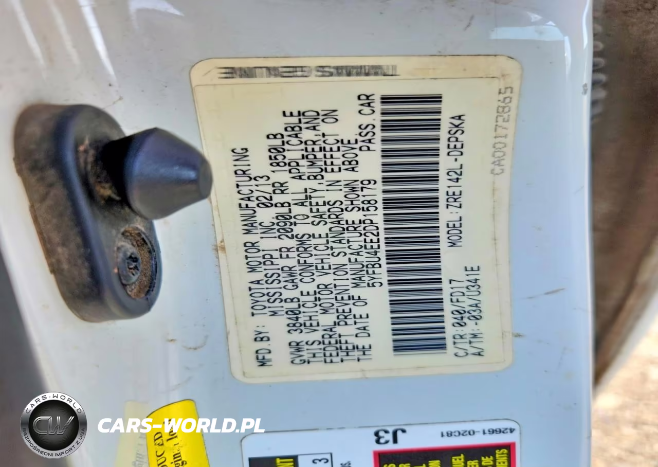 2013 Toyota Corolla S VIN:5YFBU4EE2DP158179 - 12
