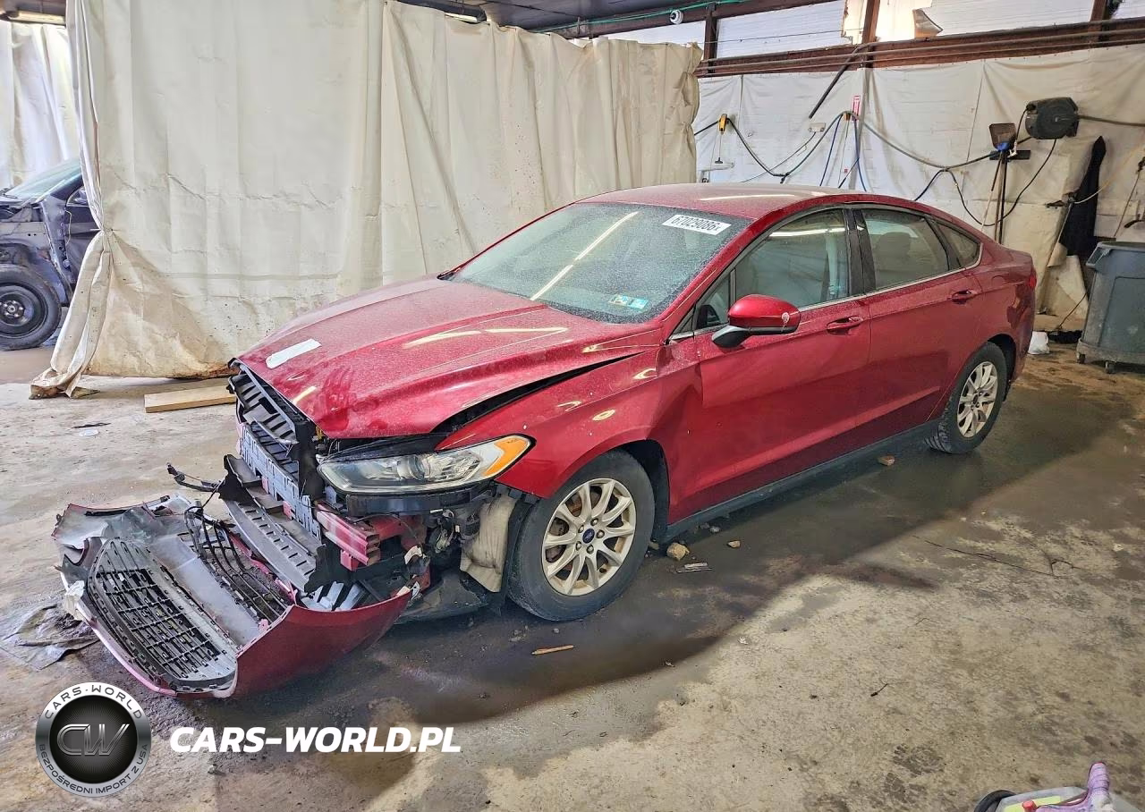2016 Ford Fusion S VIN:1FA6P0G71G5130347 - 1