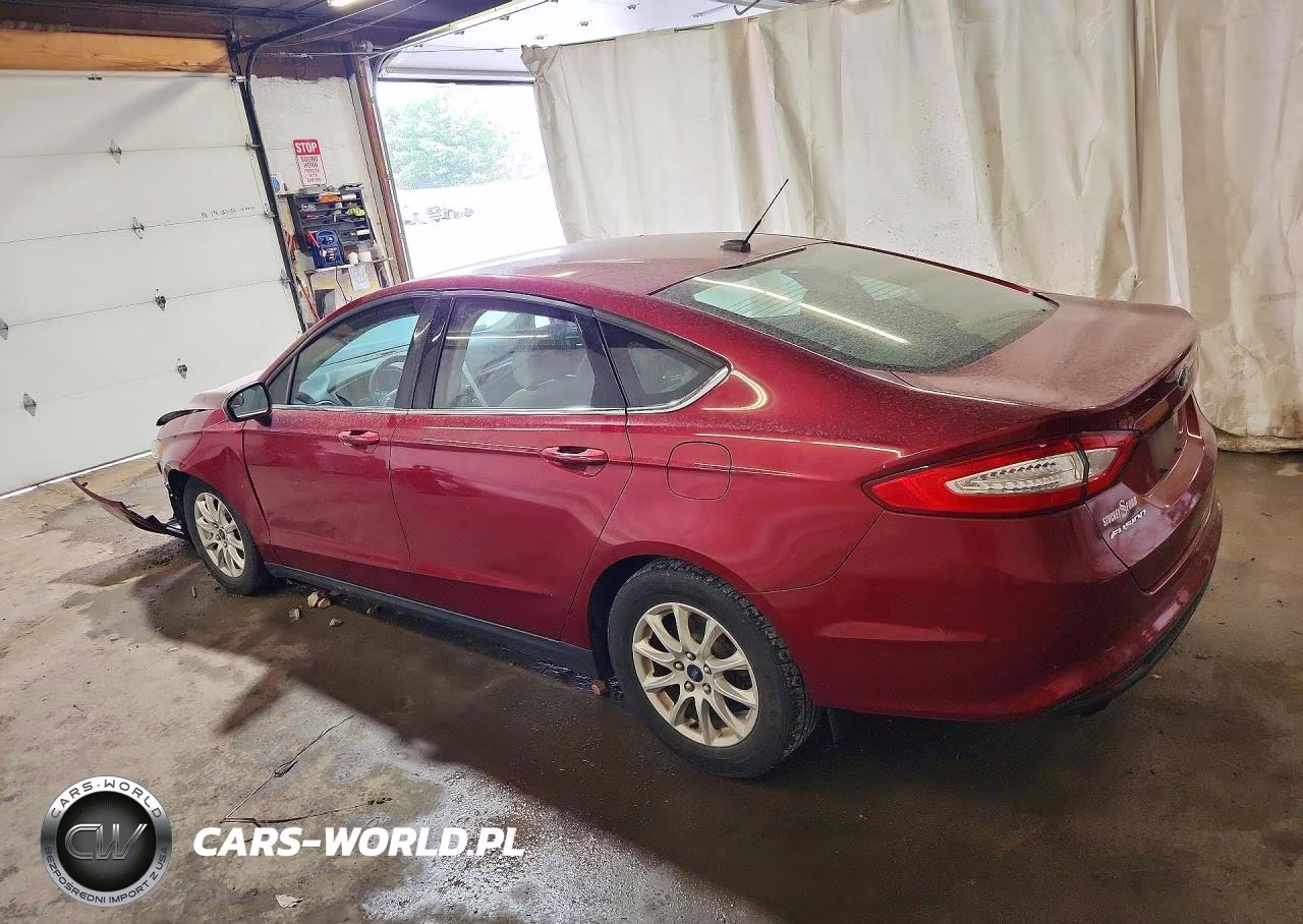 2016 Ford Fusion S VIN:1FA6P0G71G5130347 - 2