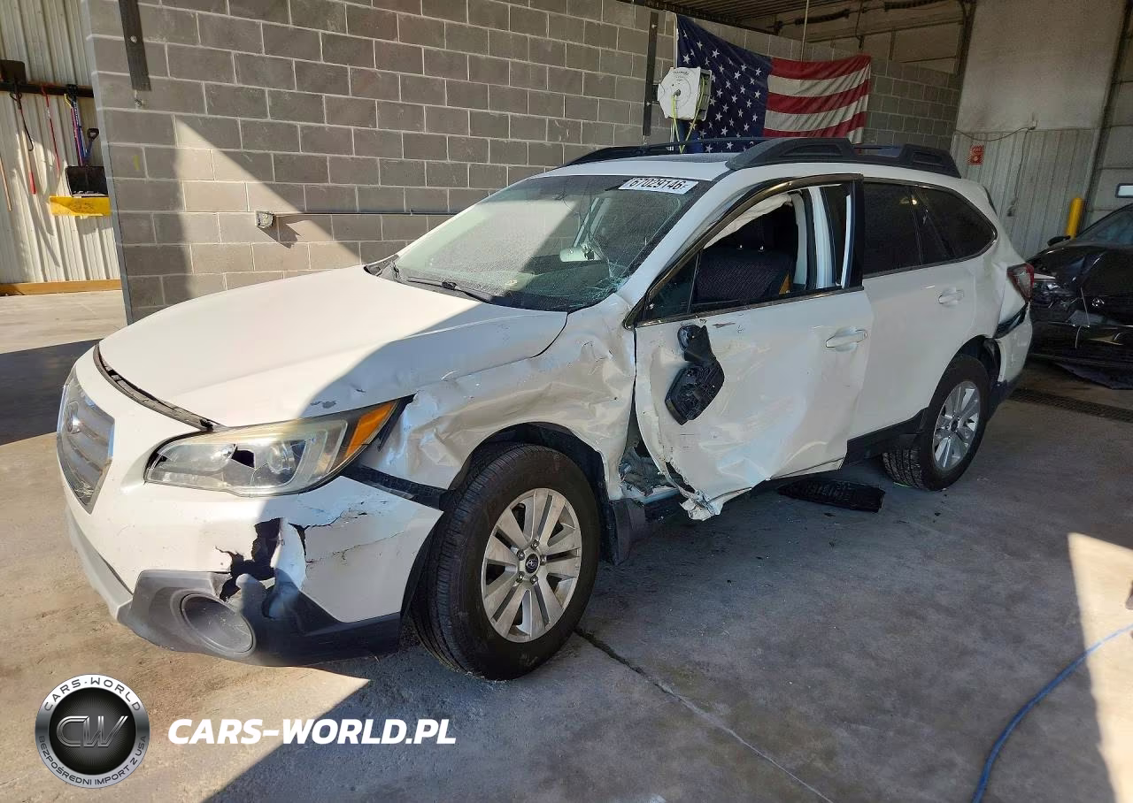 2015 Subaru Outback 2.5I Premium VIN:4S4BSBEC7F3267978 - 1