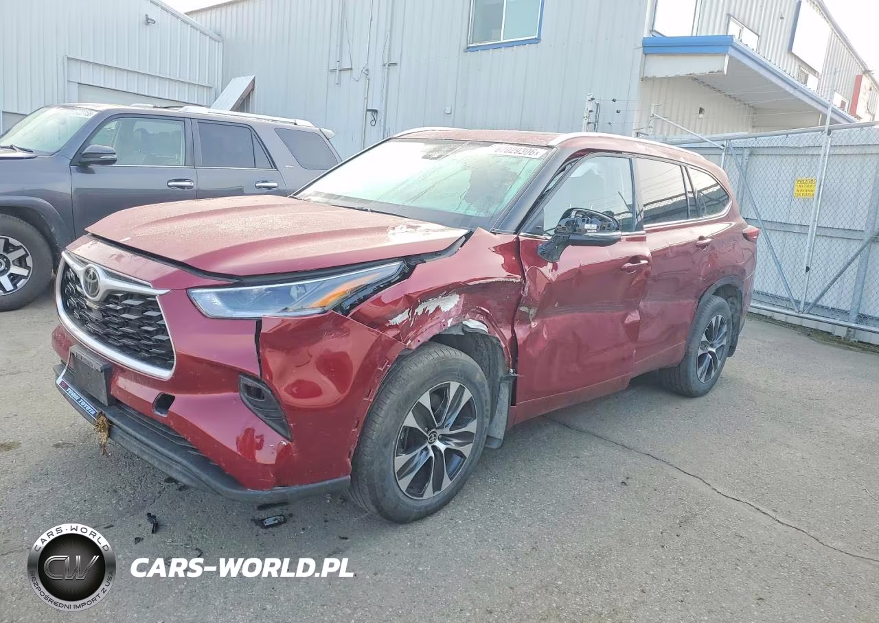 2021 Toyota Highlander Xle VIN:5TDGZRBHXMS547257 - 1