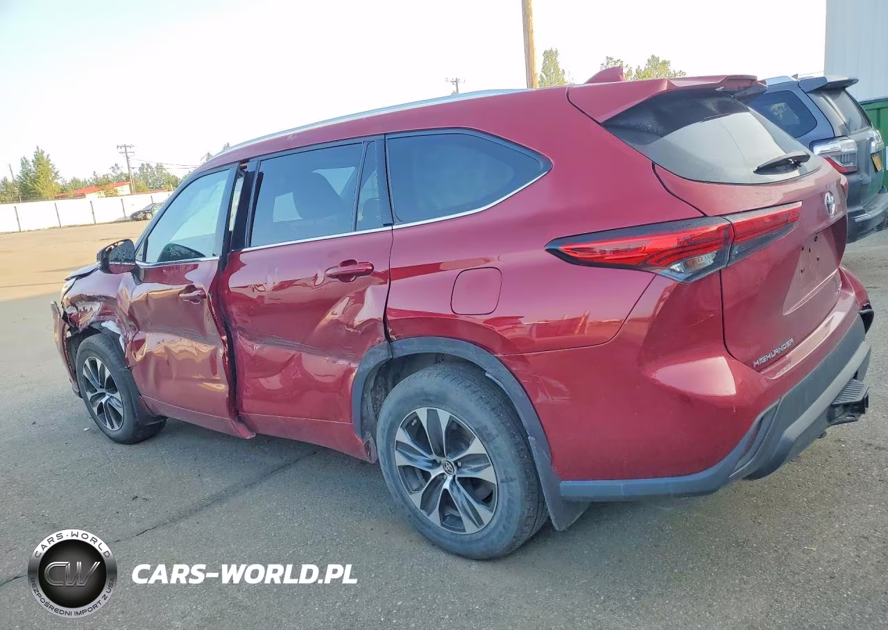 2021 Toyota Highlander Xle VIN:5TDGZRBHXMS547257 - 2