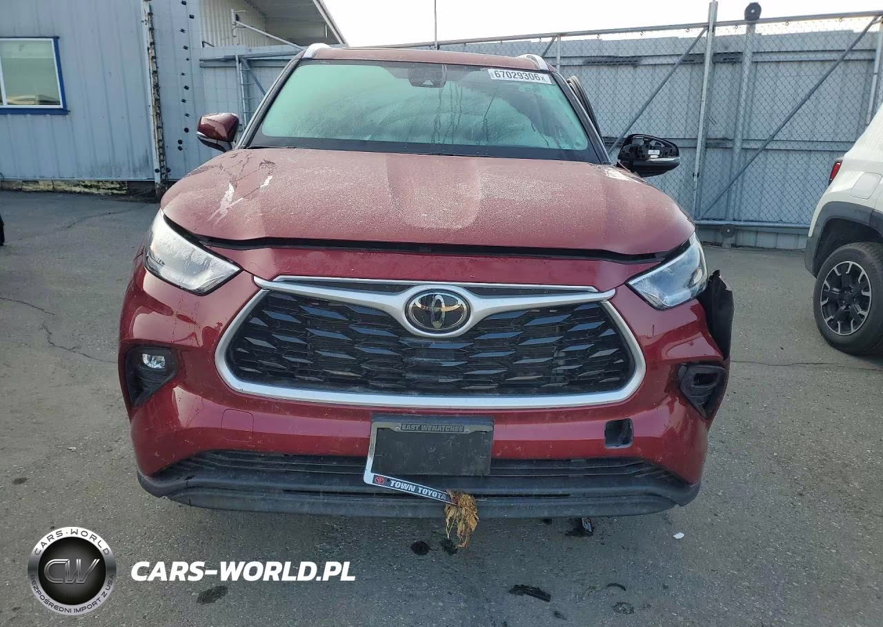 2021 Toyota Highlander Xle VIN:5TDGZRBHXMS547257 - 5