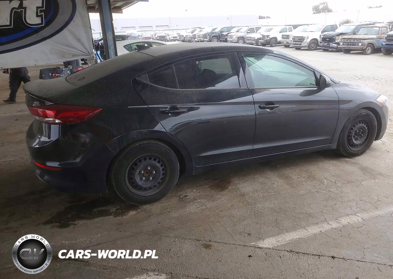 2017 Hyundai Elantra Se VIN:5NPD74LF7HH166972 - 3