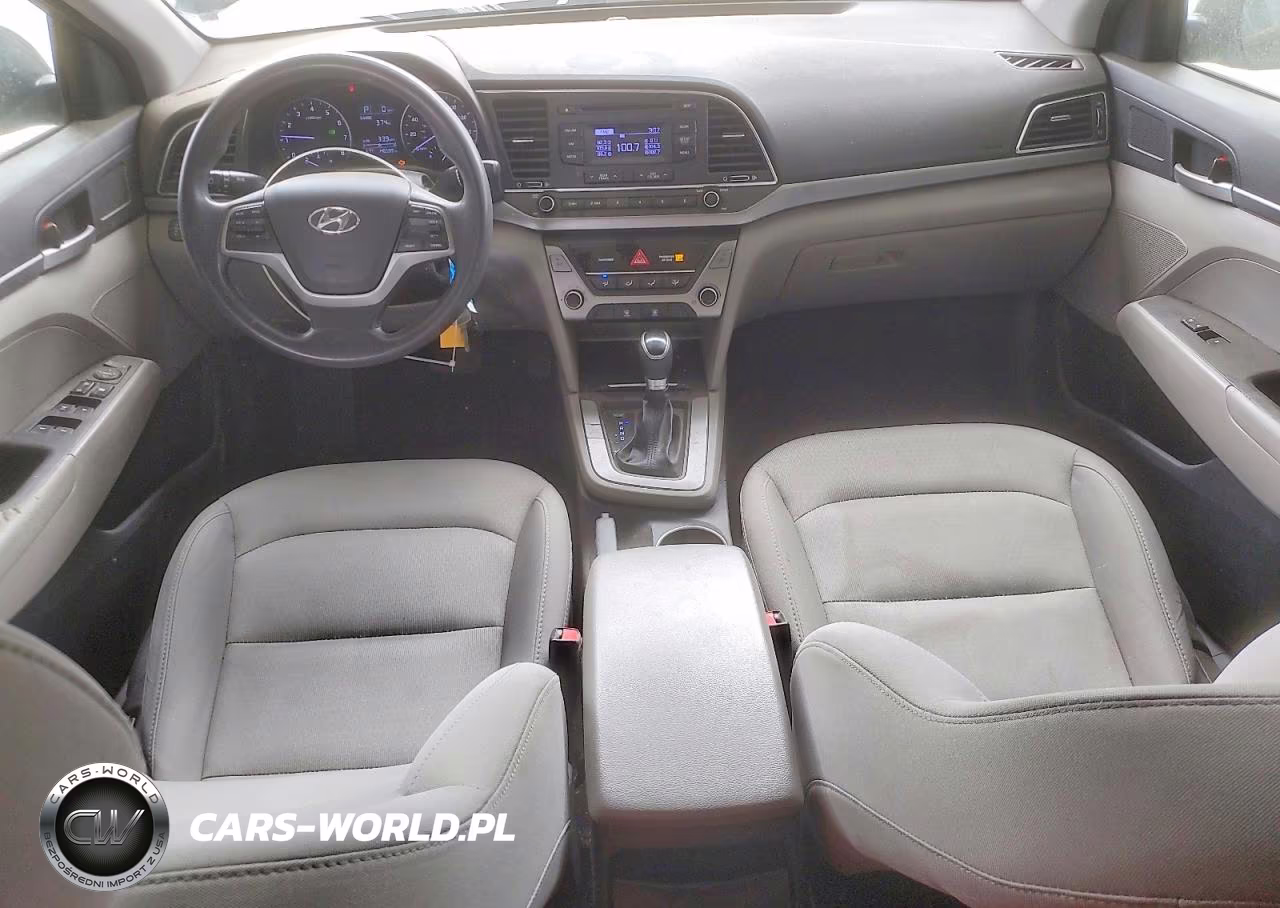 2017 Hyundai Elantra Se VIN:5NPD74LF7HH166972 - 8