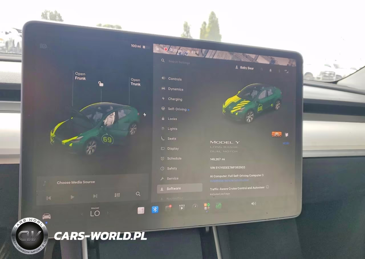 2021 Tesla Model Y VIN:5YJYGDEE7MF062903 - 9