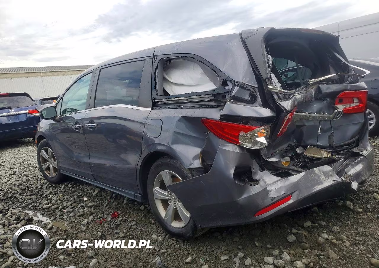 2018 Honda Odyssey Exl VIN:5FNRL6H76JB030786 - 2