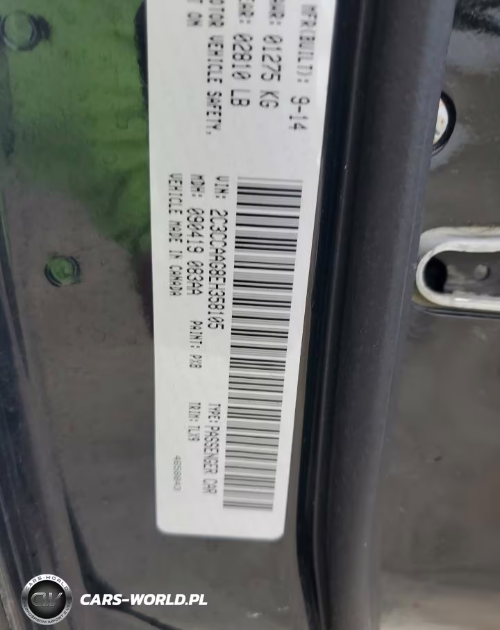 2014 Chrysler 300 VIN:2C3CCAAG8EH358105 - 12
