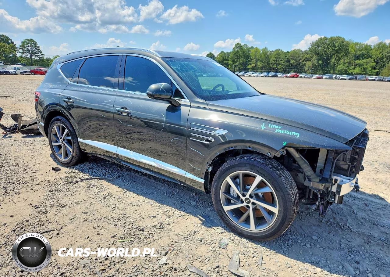 2025 Genesis Gv80 Advanced VIN:KMUHBESB3SU224395 - 4