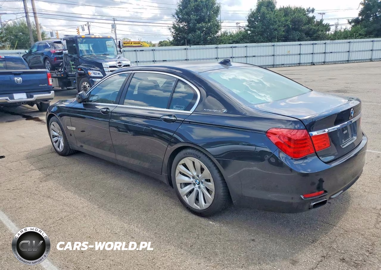2011 BMW 750 Li VIN:WBAKX8C54BC198266 - 2