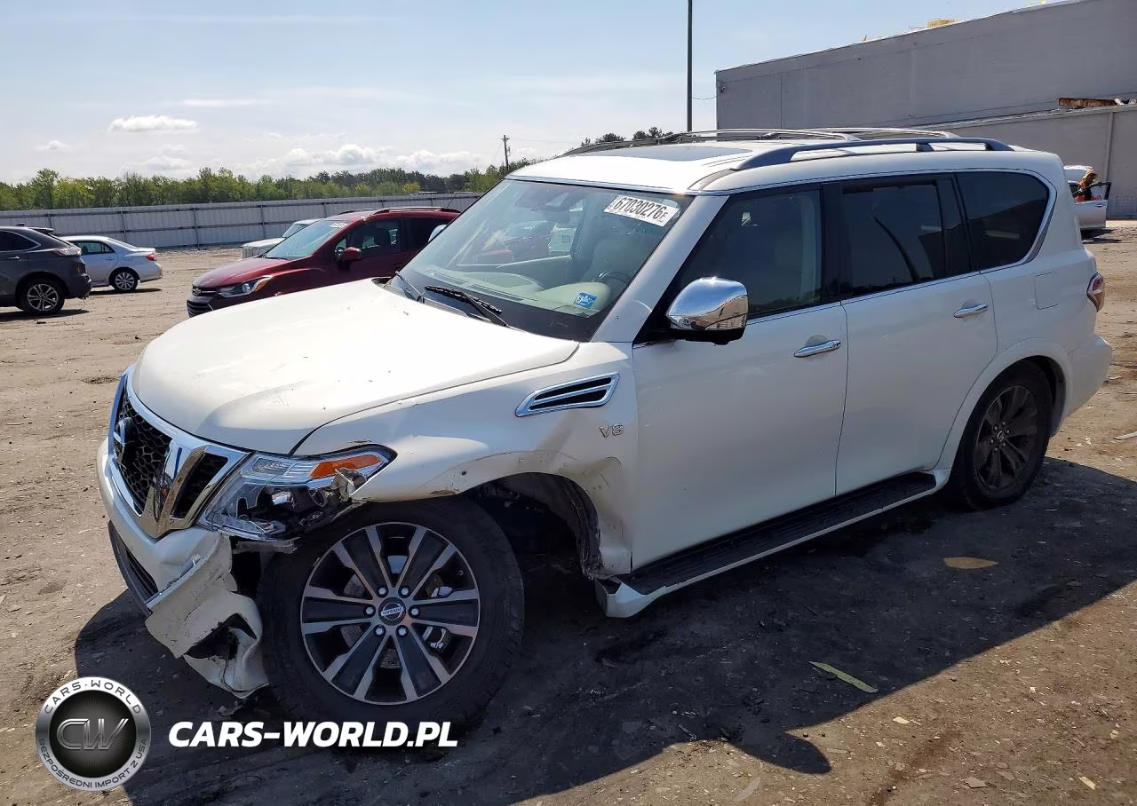 2019 Nissan Armada Platinum VIN:JN8AY2NE7K9755453 - 1