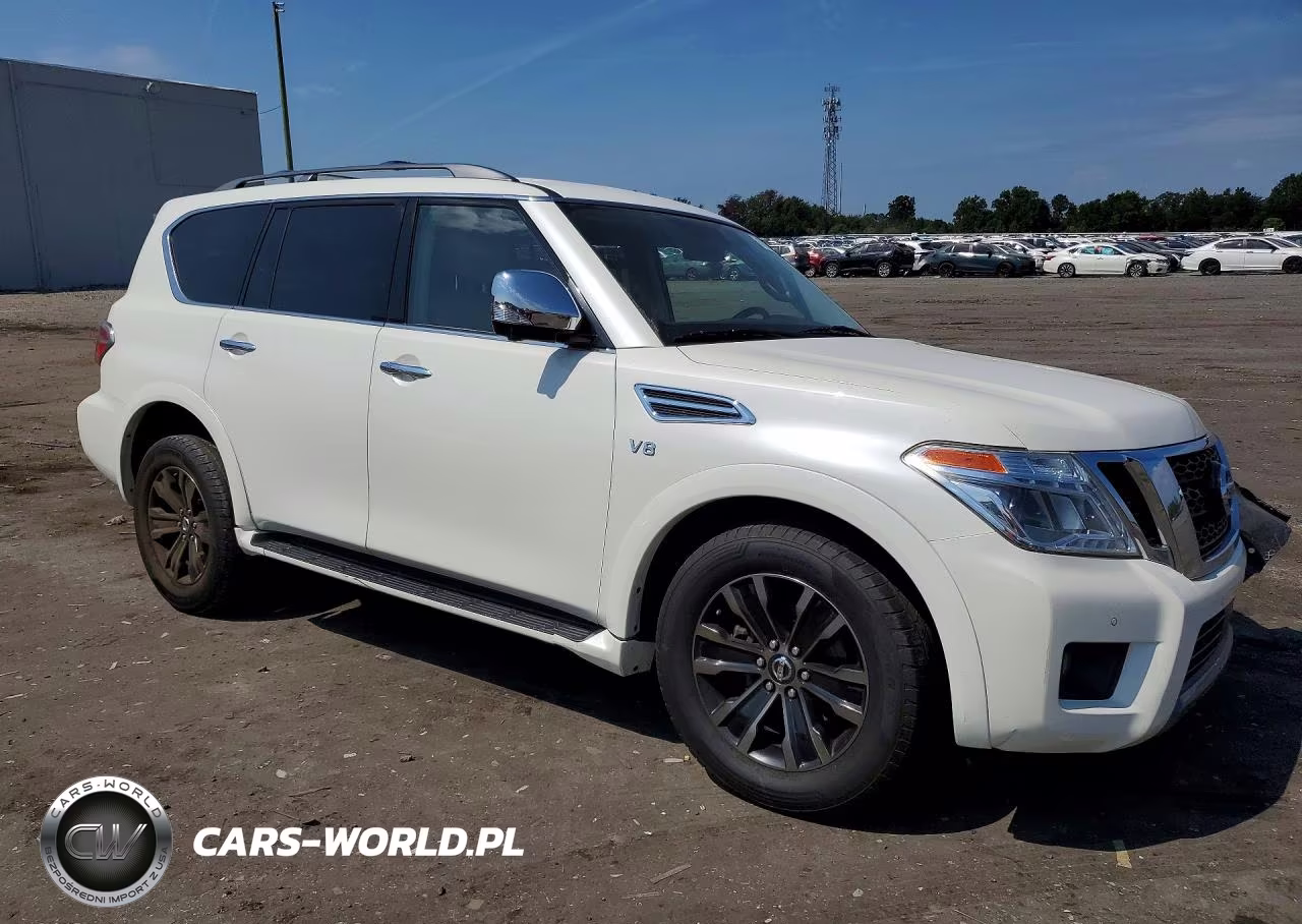 2019 Nissan Armada Platinum VIN:JN8AY2NE7K9755453 - 4