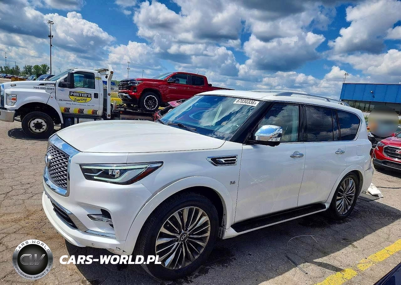 2020 Infiniti Qx80 Luxe VIN:JN8AZ2NE5L9252356 - 1