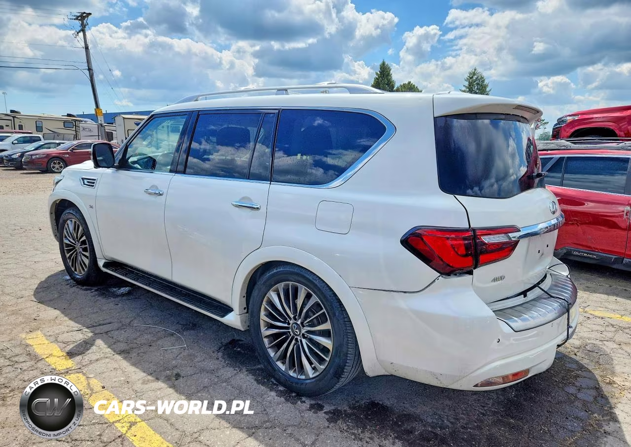 2020 Infiniti Qx80 Luxe VIN:JN8AZ2NE5L9252356 - 2