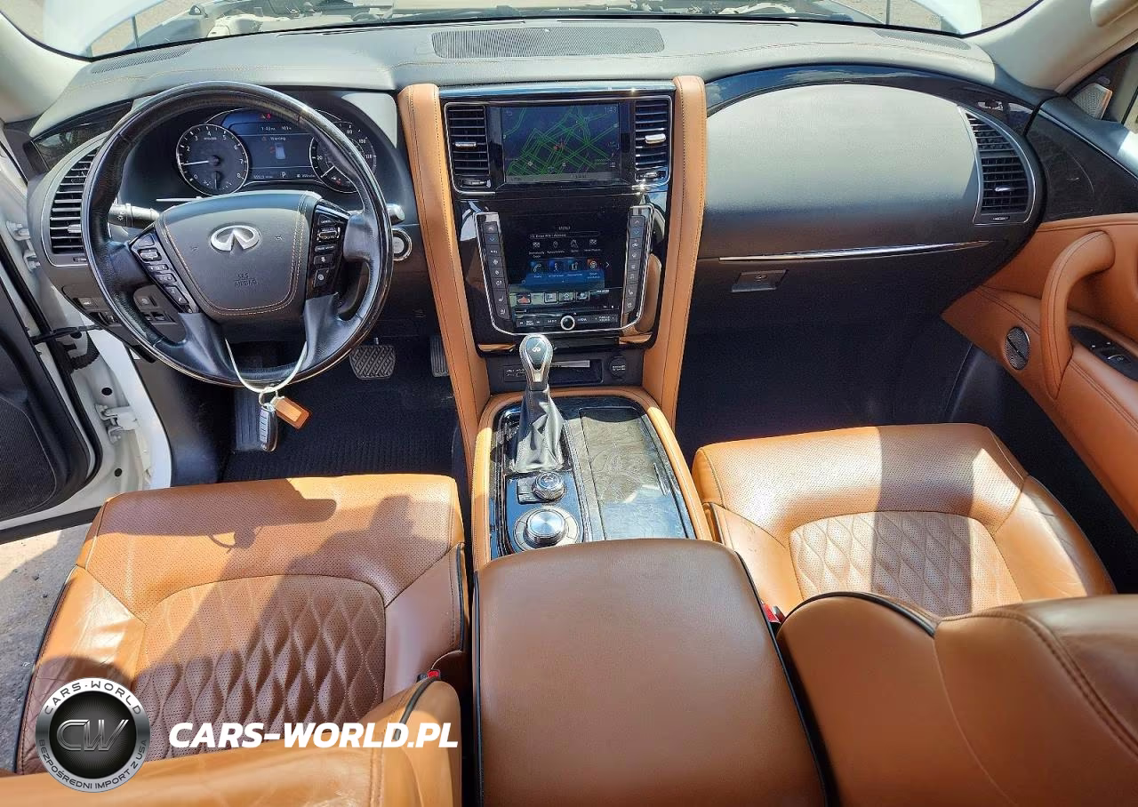 2020 Infiniti Qx80 Luxe VIN:JN8AZ2NE5L9252356 - 8