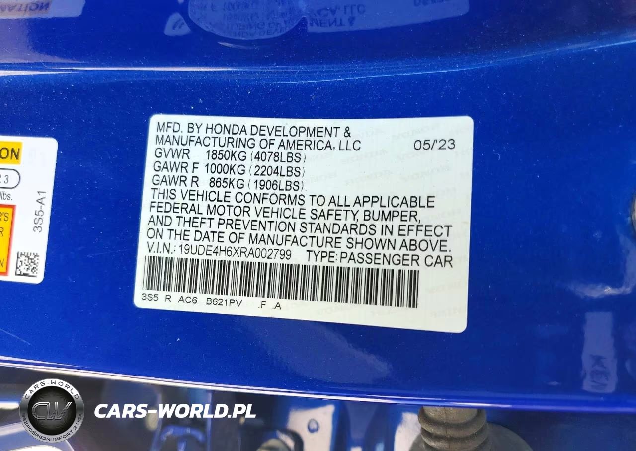 2024 Acura Integra A-Spec Tech VIN:19UDE4H6XRA002799 - 12