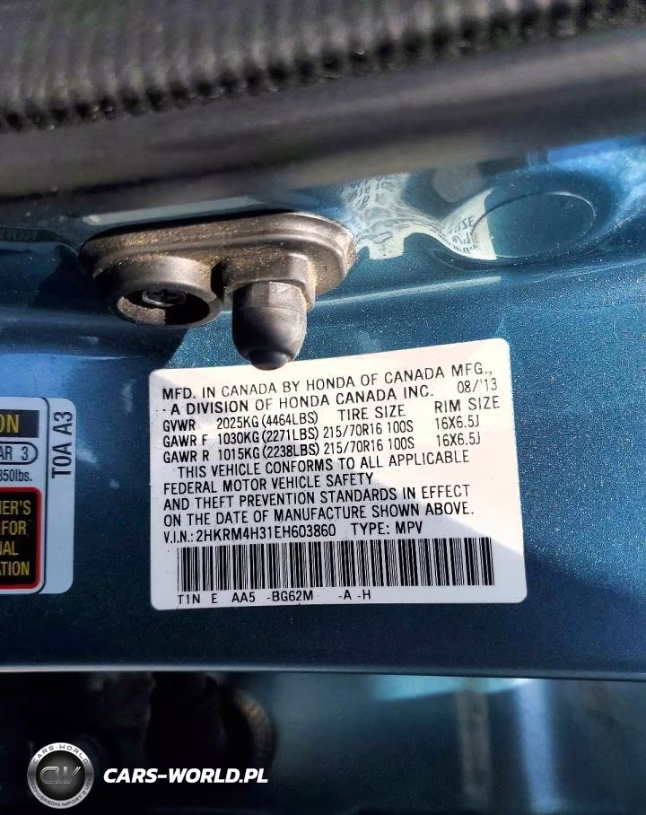 2014 Honda Cr-V Lx VIN:2HKRM4H31EH603860 - 13