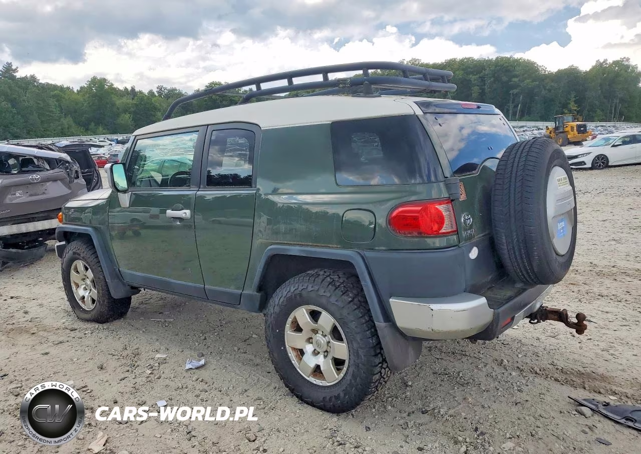 2010 Toyota Fj Cruiser Base VIN:JTEBU4BF7AK083580 - 2