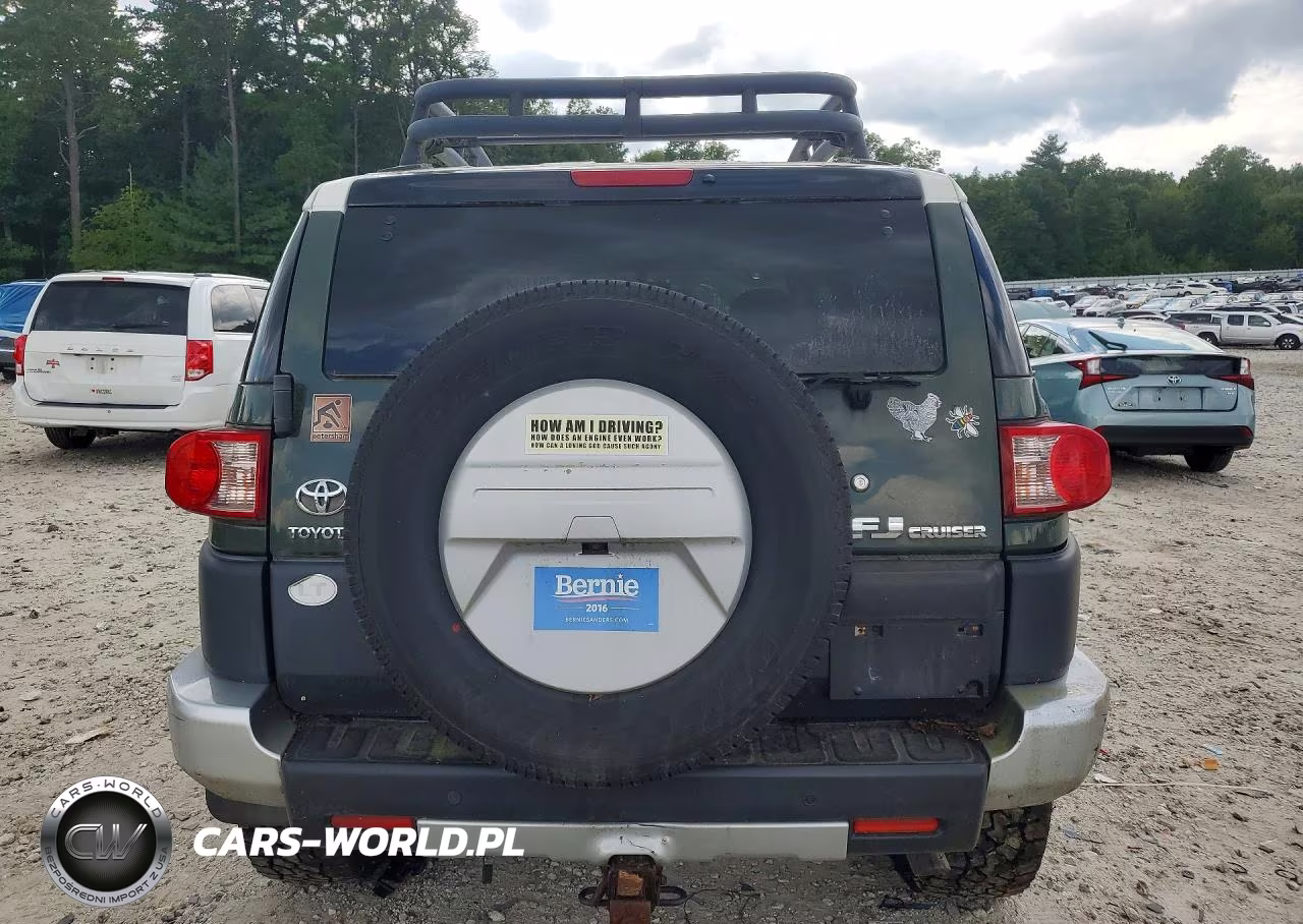 2010 Toyota Fj Cruiser Base VIN:JTEBU4BF7AK083580 - 6