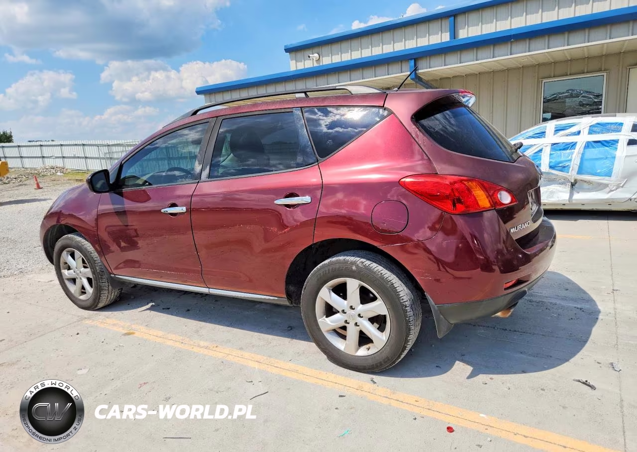 2009 Nissan Murano S VIN:JN8AZ18W49W109584 - 2