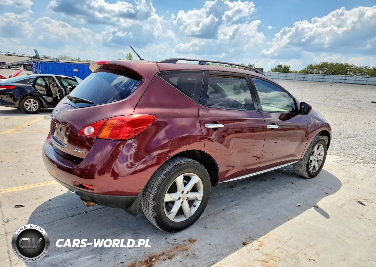 2009 Nissan Murano S VIN:JN8AZ18W49W109584 - 3
