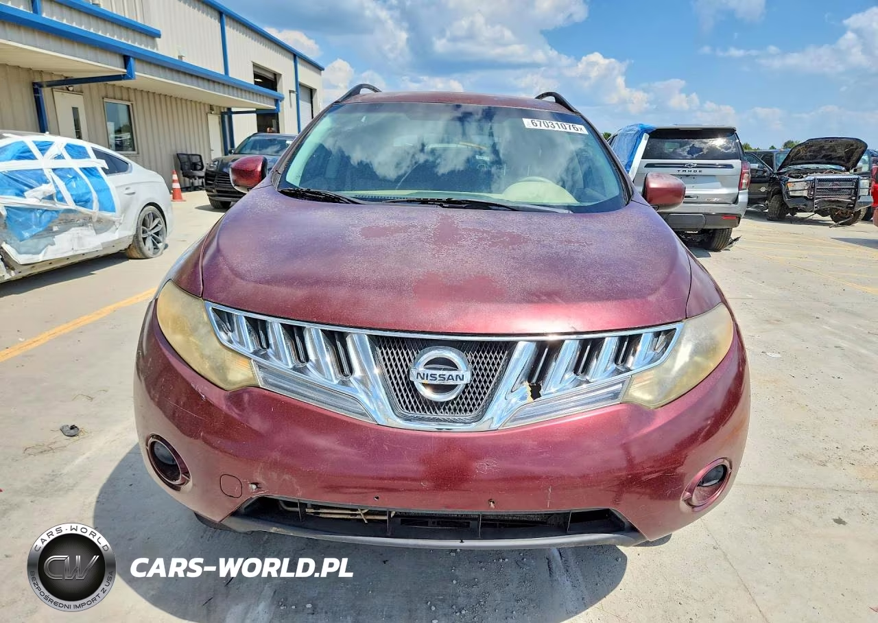 2009 Nissan Murano S VIN:JN8AZ18W49W109584 - 5