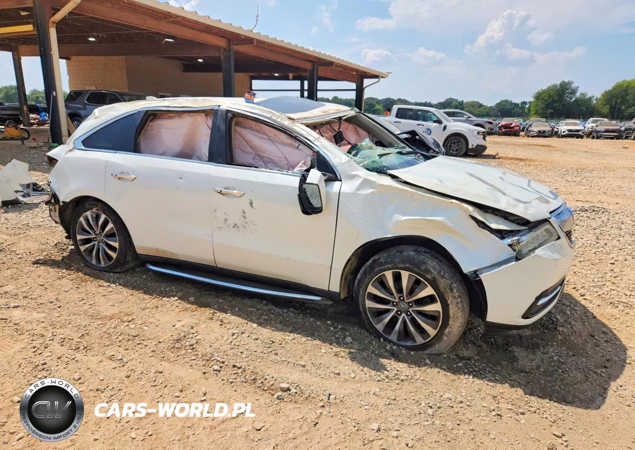 2015 Acura Mdx Technology VIN:5FRYD3H4XFB010642 - 4