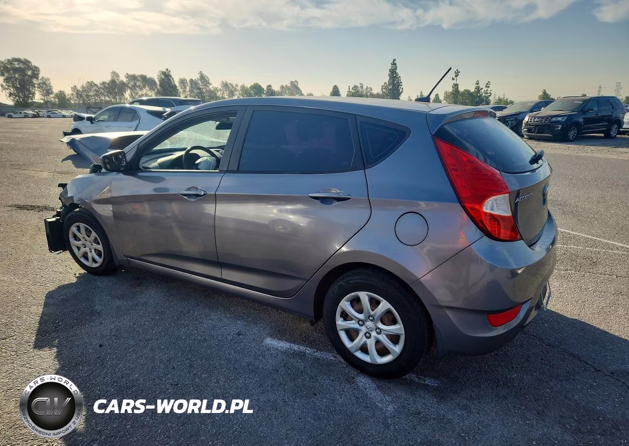 2014 Hyundai Accent Gs VIN:KMHCT5AE3EU193137 - 2