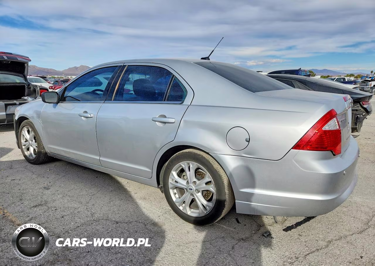 2012 Ford Fusion Se VIN:3FAHP0HG3CR231730 - 2
