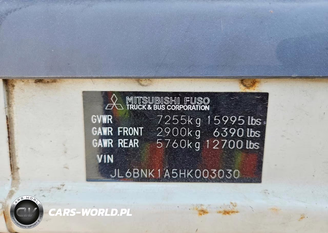 2017 Mitsubishi Fec72S Fuso Box Truck VIN:JL6BNK1A5HK003030 - 13