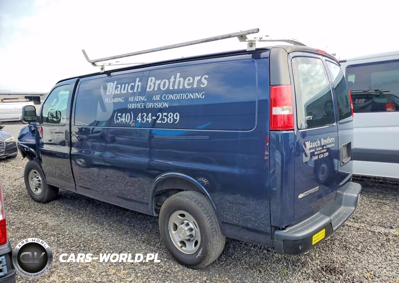 2019 Chevrolet Express G2500 VIN:1GCWGAFG5K1189435 - 2