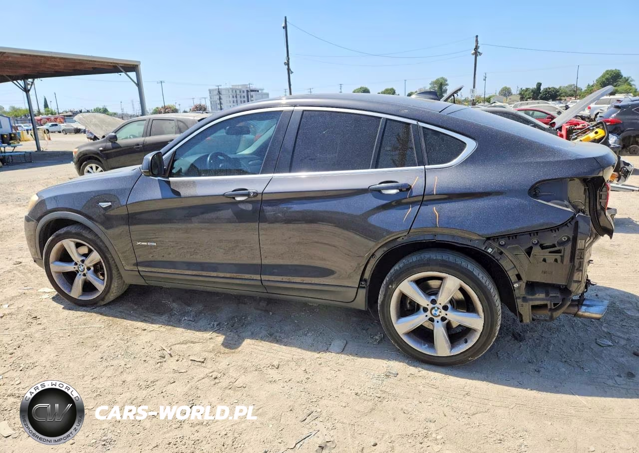 2015 BMW X4 xDrive28I VIN:5UXXW3C55F0F89580 - 2