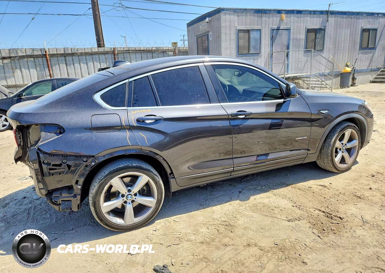 2015 BMW X4 xDrive28I VIN:5UXXW3C55F0F89580 - 3